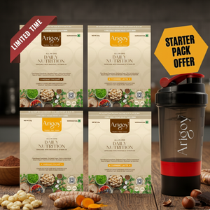 All-In-One Daily Nutrition | Single Serving Trial Pack - Pack of 4 (2 Flavors x 2 Each) With Shaker